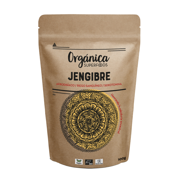 Jengibre en polvo BIO - Organica Superfoods